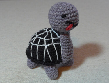 Halloween-Turtle, Horror-Schildkröte häkeln