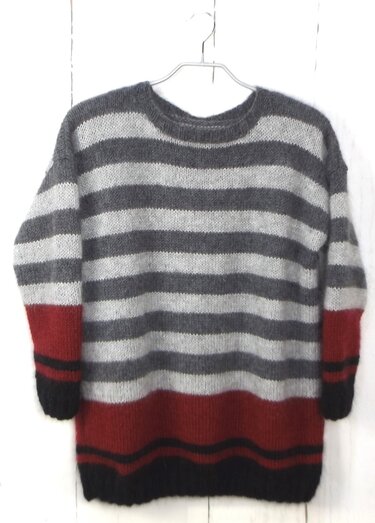Strickanleitung Pullover "Stripes" - Bild 3