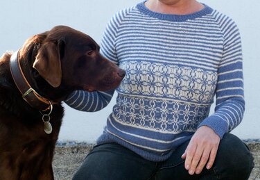 RVO-Pullover "Malu" - Stricken