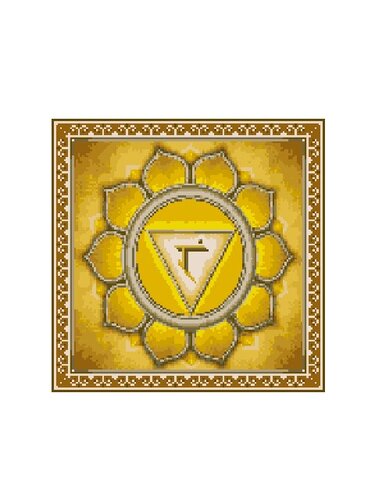 MANIPURA - SOLAR PLEXUS CHAKRA - pattern for c2c crochet blanket