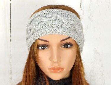 Strickanleitung Stirnband "Noppi"