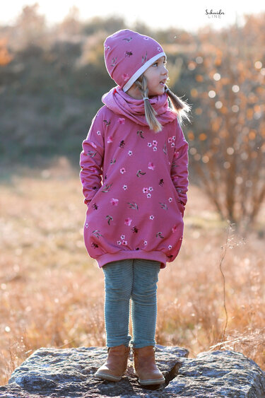 Long Hoodie Beamer Version - Gr. 86 - 164 - Nähen