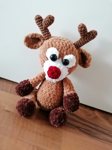 Baby Rentier Häkelanleitung
