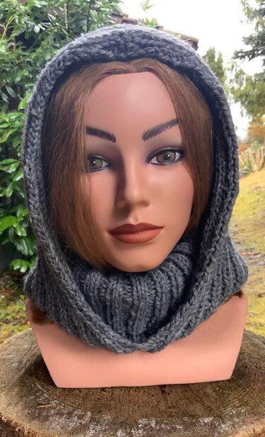 StrickHoodie mit Rollkragen - Bild 14