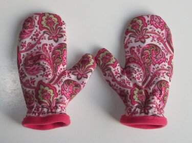 Schnitt und Anleitung für Handschuhe Kinder und Damen 7 Größen - Nähen