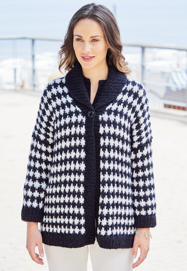 Strickanleitung: Kuscheljacke im Grandpa-Style - Bild 4