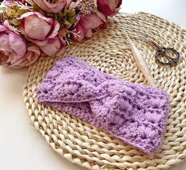 Pattern Amarië Twisted Headband - Crochet