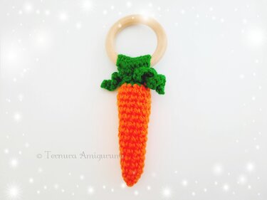 Crochet pattern Mordillo carrot