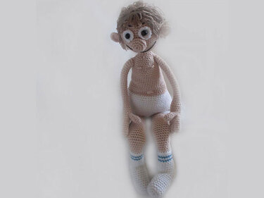 Skier Karl - Crochet