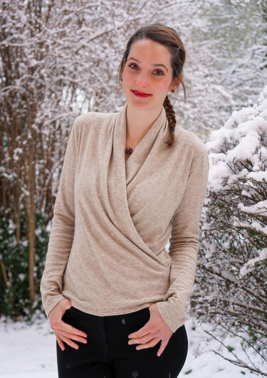 Hermine - Wickelshirt und Kleid Gr. 34-50 - Bild 4