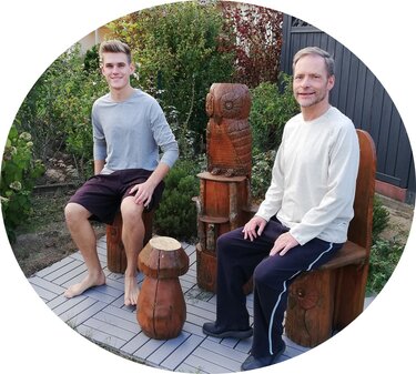 Herren Raglan Sweat&Shirt GR. XS-XL - Bild 5