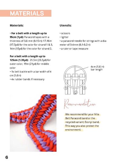 E-Book Makramee-Anleitung Gürtel selbermachen Einfach mit Video-Anleitung - Macrame