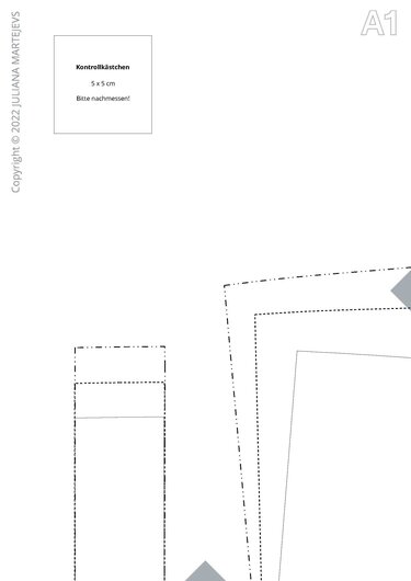 Sewing pattern t-shirt dress women, sizes XS-XXXL, easy with video tutorial