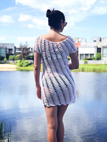 Crochet Pattern - Afelia Beach Dress