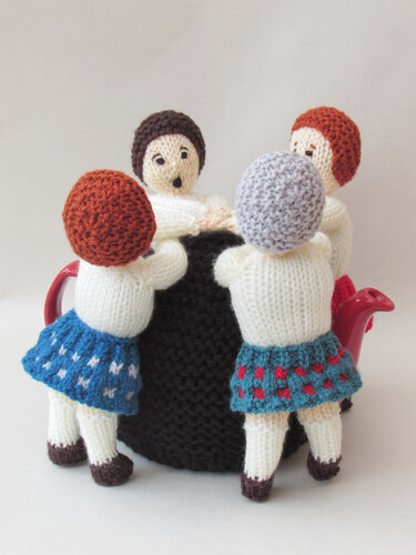 TeaCosyFolk's Auld Lang Syne Tea Cosy Knitting Pattern