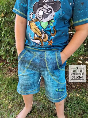 Shorts León Gr. 92 - 170 inkl. A0 - Nähen