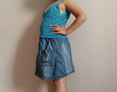 Lace tank top - Crochet