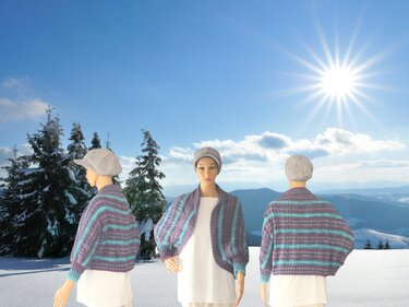 Strickanleitung Seelenwärmer Honwaka - Bild 8