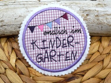 Stickdatei Kindergarten Kindergartenkind SET - Sticken