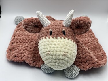 Crochet Pattern - Comforter / Cuddly Cow