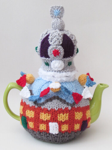 Royal Street Part Tea Cosy Knitting Pattern