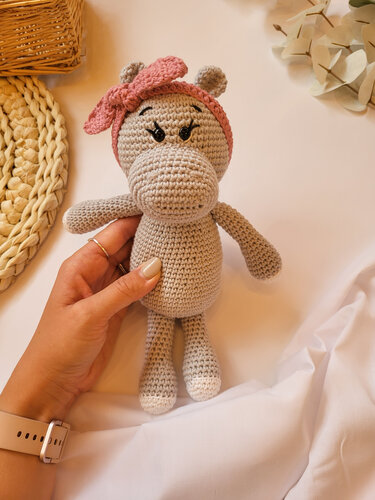 Crochet Pattern Nele - the Hippo