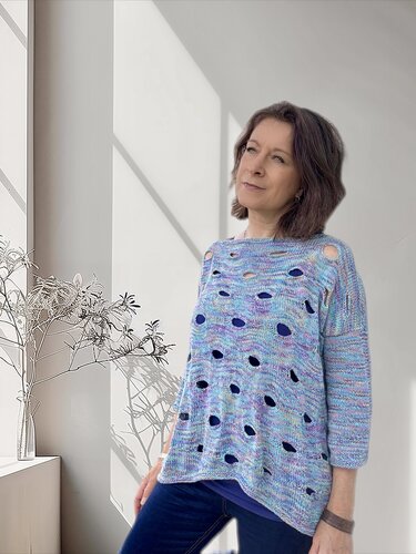 Strickanleitung | Oversized Sweater MOONWALK | nahtlos | 5 Größen