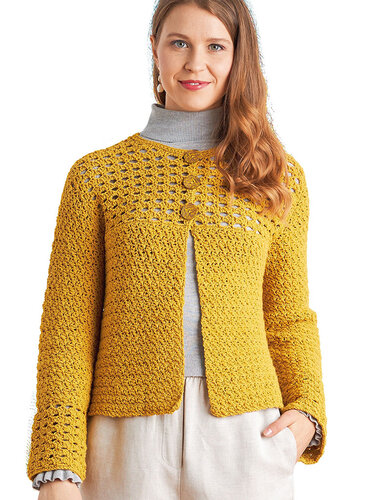 HÄKELJACKE MASCHENHIT - Bild 5