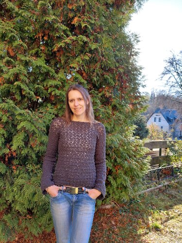 Häkelanleitung Pullover "up and down" - Bild 2