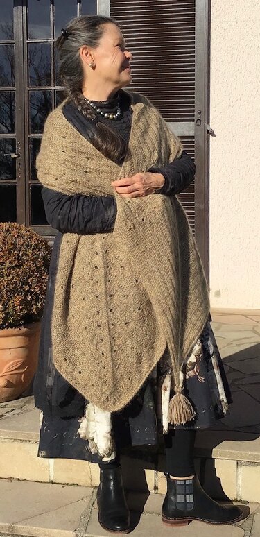 Anleitung Wohlfühler Schal/Stola - Stricken