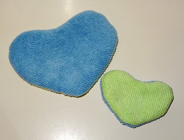 Herz ITH Stickdatei alle Größen Abschminkpad - Sticken