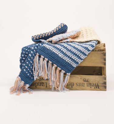 Häkelanleitung Schal Yubari