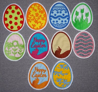 Osterei Stickdatei - Ostern - Sticken