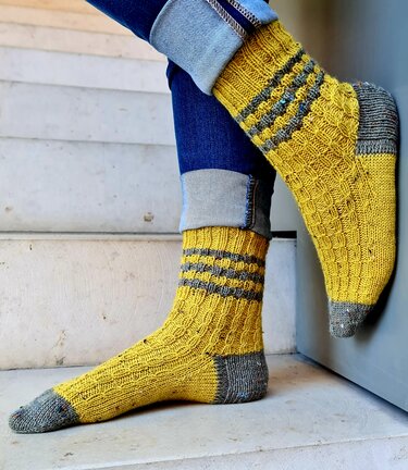 Strickanleitung Socken Alara