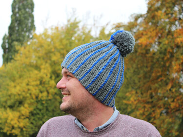 Häkelanleitung für Set Mütze Asago und Schal Chiryu - Bild 5