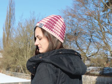 Häkelanleitung für Mütze Akita