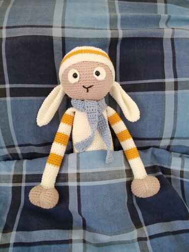 Schlenkerschaf Schollie als Anleitung - Häkeln