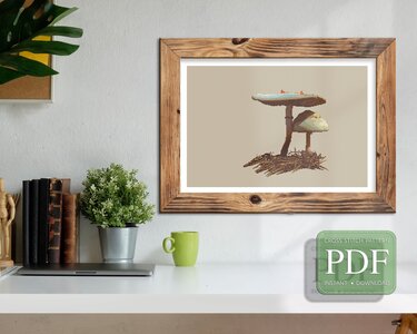 Acute Toxic > Cross Stitch Pattern PDF - Embroidery