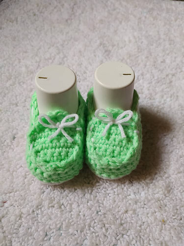 Crochet Baby Loafers Pattern