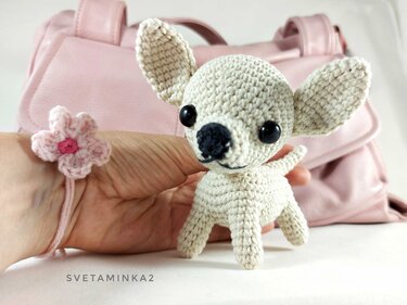 Crochet Dog Pattern Chihuahua Amigurumi Puppy