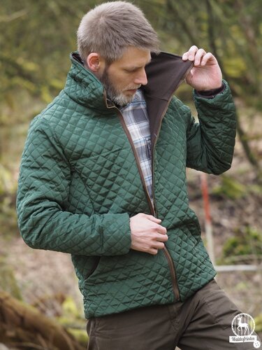 Steppweste/ Jacke Herren – E-Book Schnittmuster Gr. XS-4XL – Nuka - Nähen