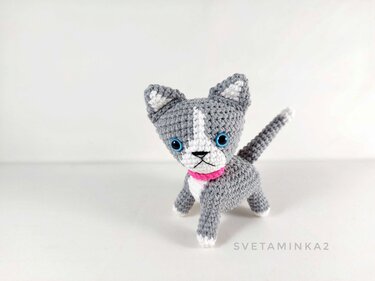 Crochet Kitten Pattern Crochet Cat Pattern Amigurumi Cat