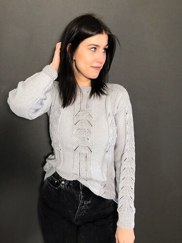 207 Strickanleitung Pullover Dalia - Bild 4