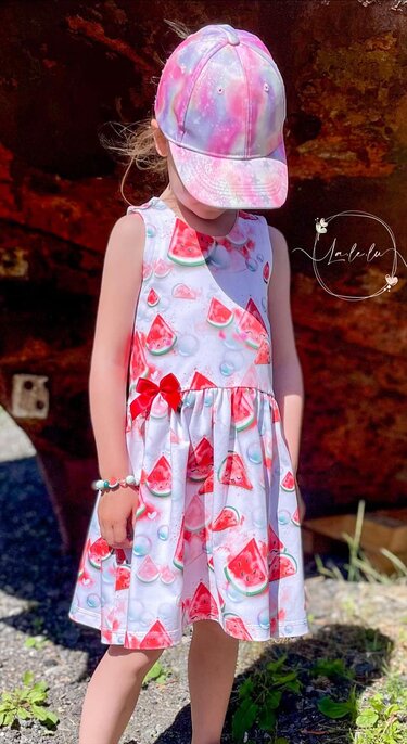 Back 2 Basic Summer Dress Sommerkleid 104 - 164 inkl. A0 - Bild 11