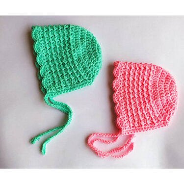 Baby Bonnet - Crochet