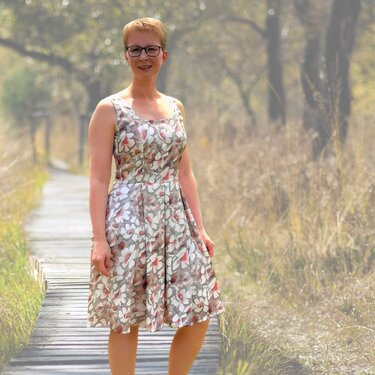 Damenkleid Martine Gr. 34-46 Schnittmuster - Bild 7