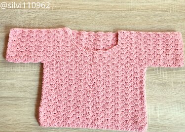 Crochet Summer Top Kids, pdf, English in standard U.S. terms