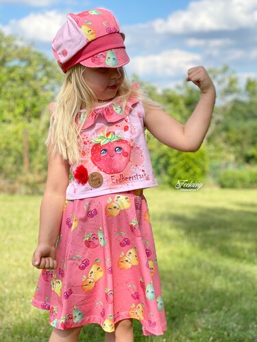 Schnittmuster und Nähanleitung Sommer Jerseyrock Drehrock - Bild 26