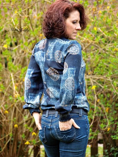 Bluse Damen – E-Book Schnittmuster Gr. 32-54 – Sevilla - Bild 5