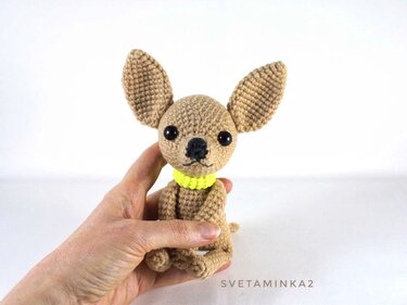Crochet Chihuahua Pattern Amigurumi Chihuahua Amigurumi Dog Crochet Dog